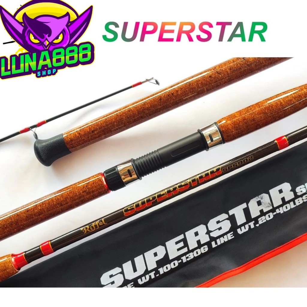 คันหน้าดิน Riffel SUPERSTAR  ริฟเฟิล ซุปเปอร์สตาร์ คันสปินนิ่ง