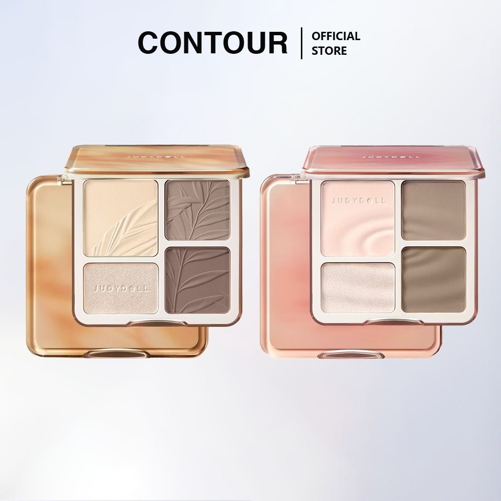 JUDYDOLL HIGHLIGHT & CONTOUR จูดี้ดอล ไฮท์ไลท์&คอนทัวร์ มัลติฟังก์ชั่น กันน้ำ เนื้อแมท เป็นธรรมชาติ 