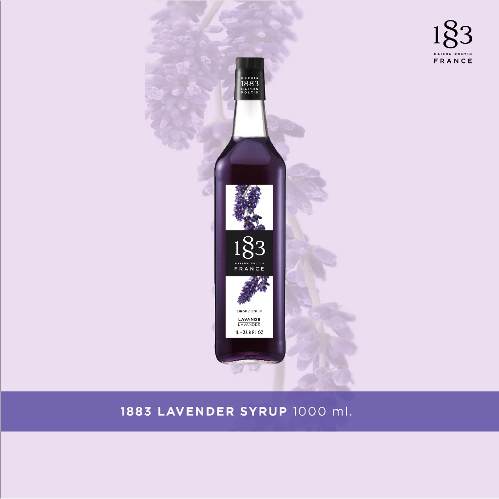 1883 Syrup น้ำเชื่อมกลิ่นลาเวนเดอร์ 1000 มล. (1883 LAVENDER SYRUP 1000 ml.)