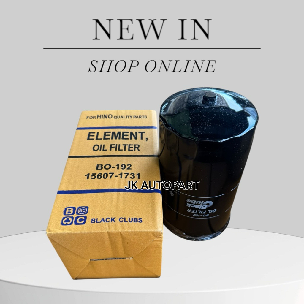 กรองเครื่อง HINO สิงห์ไฮเทค HO7D 195HP JO8C FF1J FL1J FM1J FL1J FC9J EURO 3 ISUZU DECA BC BO-192 156