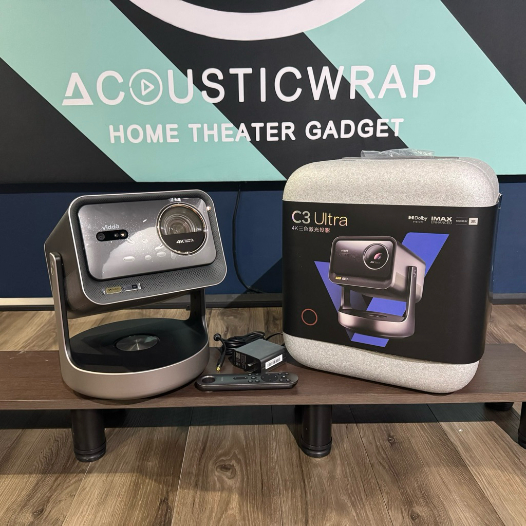 (ร้านไทย) Vidda C3 Ultra รุ่นท็อปสุด Triple Laser 4K 3200lm - Menu ENGLISH