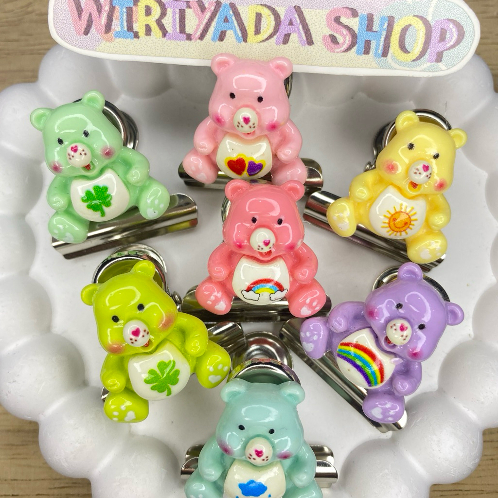 ที่หนีบเข็มขัดแคร์แบร์สุดน่ารัก🧸🥰 (สินค้าถ่ายจากงานจริง) พร้อมส่ง🚛