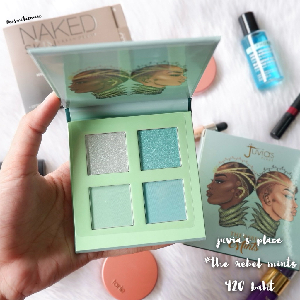 พร้อมส่ง! ❤️ juvia’s place the rebel mints palette