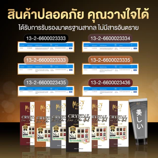 โมอิ เจลใสปิดผมขาว มี 6 สี ใช้ได้มากกว่า 15 ครั้ง Mooi Crystal Hair Color Gel สูตรอ่อนโยน ไร้สารเคมี