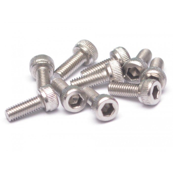 น๊อต(หัวจม หัวหกเหลี่ยม) TRC/S053008CH : Boom Racing M3x8mm