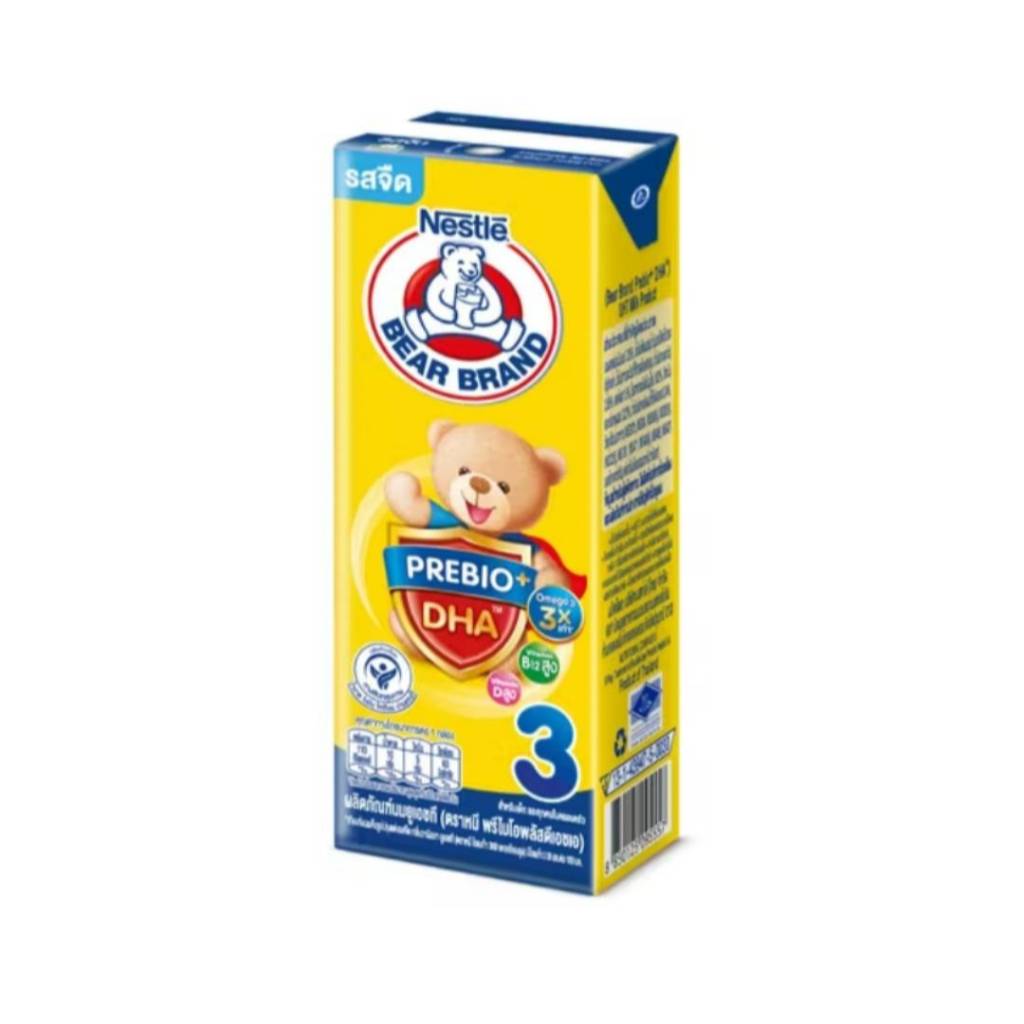 {EXP~03/08/26}[ UHT] BEAR BRAND 3 Protextion นมตราหมี ยูเอชที สูตร 3 รสจืด 180 มล. - รูปที่ 5