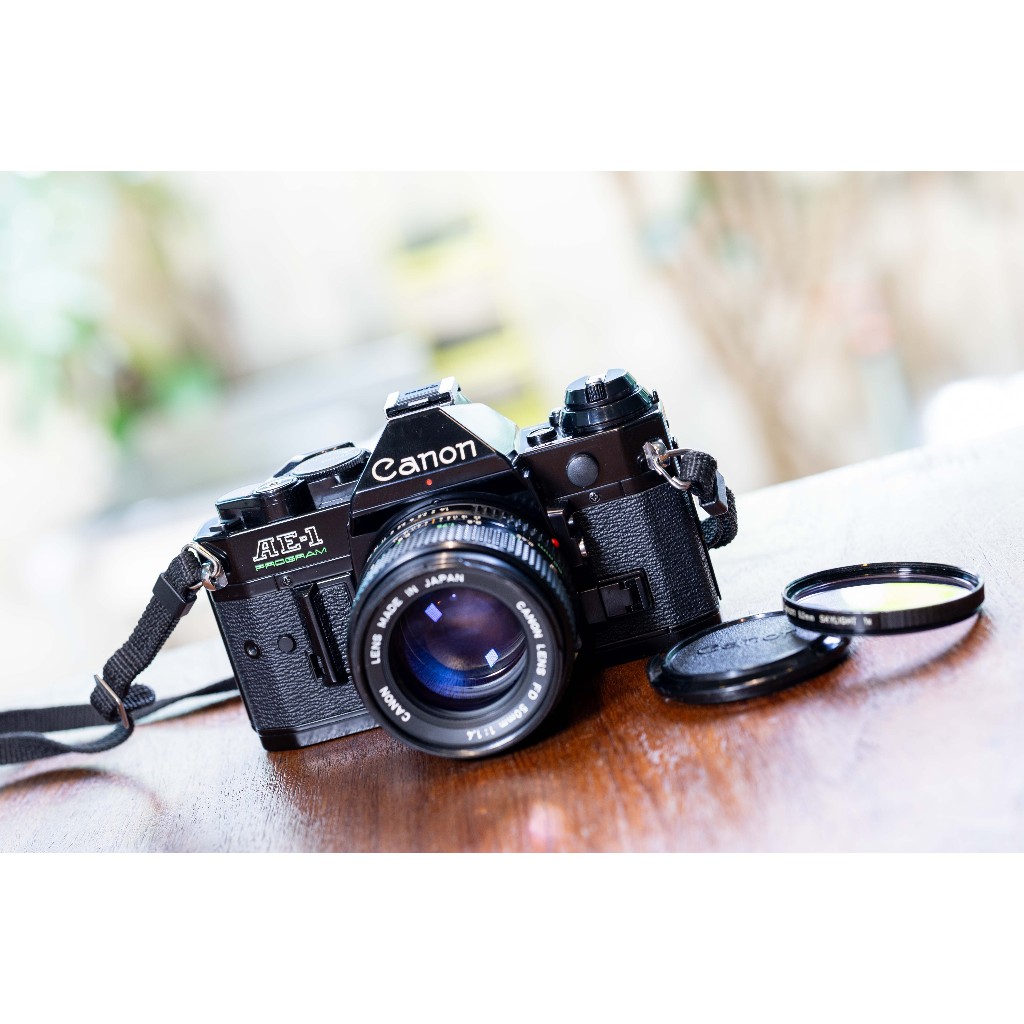 Canon AE-1 Program+Canon  Lens FD 50mm 1:1.4