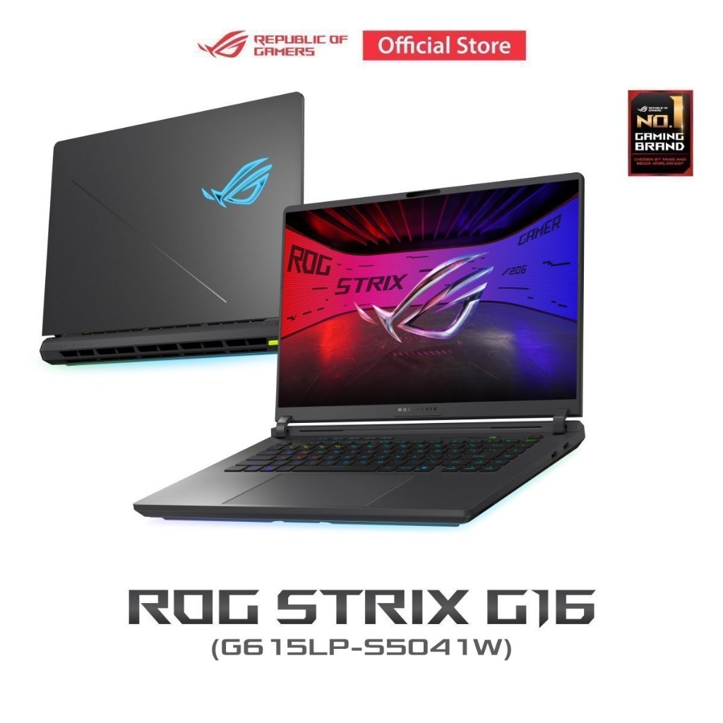 ROG Strix G16 (G615LP-S5041W) 16" 2.5K, U9-275X, 32GB, 1TB SSD, RTX5070 8GB, W11