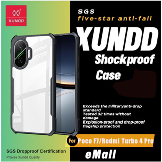 Xundd เคส ใช้สำหรับ Redmi Turbo 4 Pro Case Poco F7 เคสป้องกั…