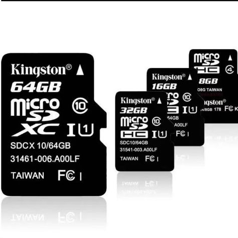 มีขนาดความจุ 32/64 /128GB Class 10 คิงส์ตัน เมมโมรี่การ์ด  Kingston Memory Card Micro SD SDHC 32/64/128 GB - รูปที่ 3
