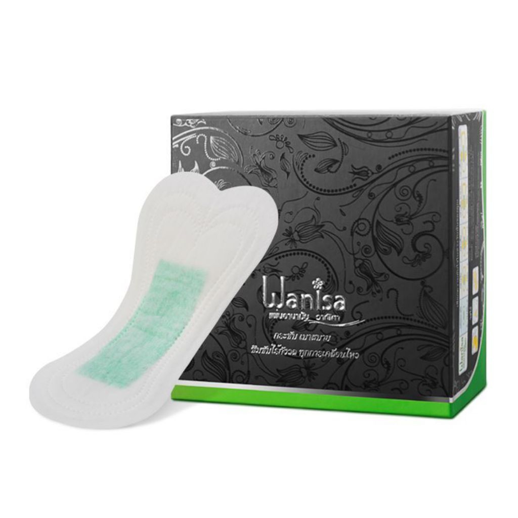 Wanisa Sanitary Napkin แผ่นอนามัย (60 แผ่น)