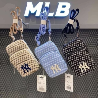 (พร้อมส่ง) MLBกระเป๋าสะพายข้าง งานปัก กระเป๋าใส่โทรศัพท์ งานสวยตรงปก