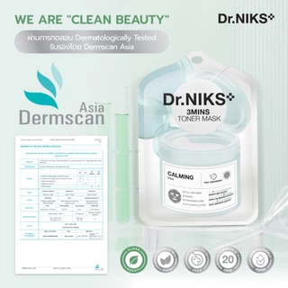 Dr.NIKS ทรีมินิทส์โทนเนอร์มาสก์คาล์มมิ่ง 20ml ดร.นิกส์