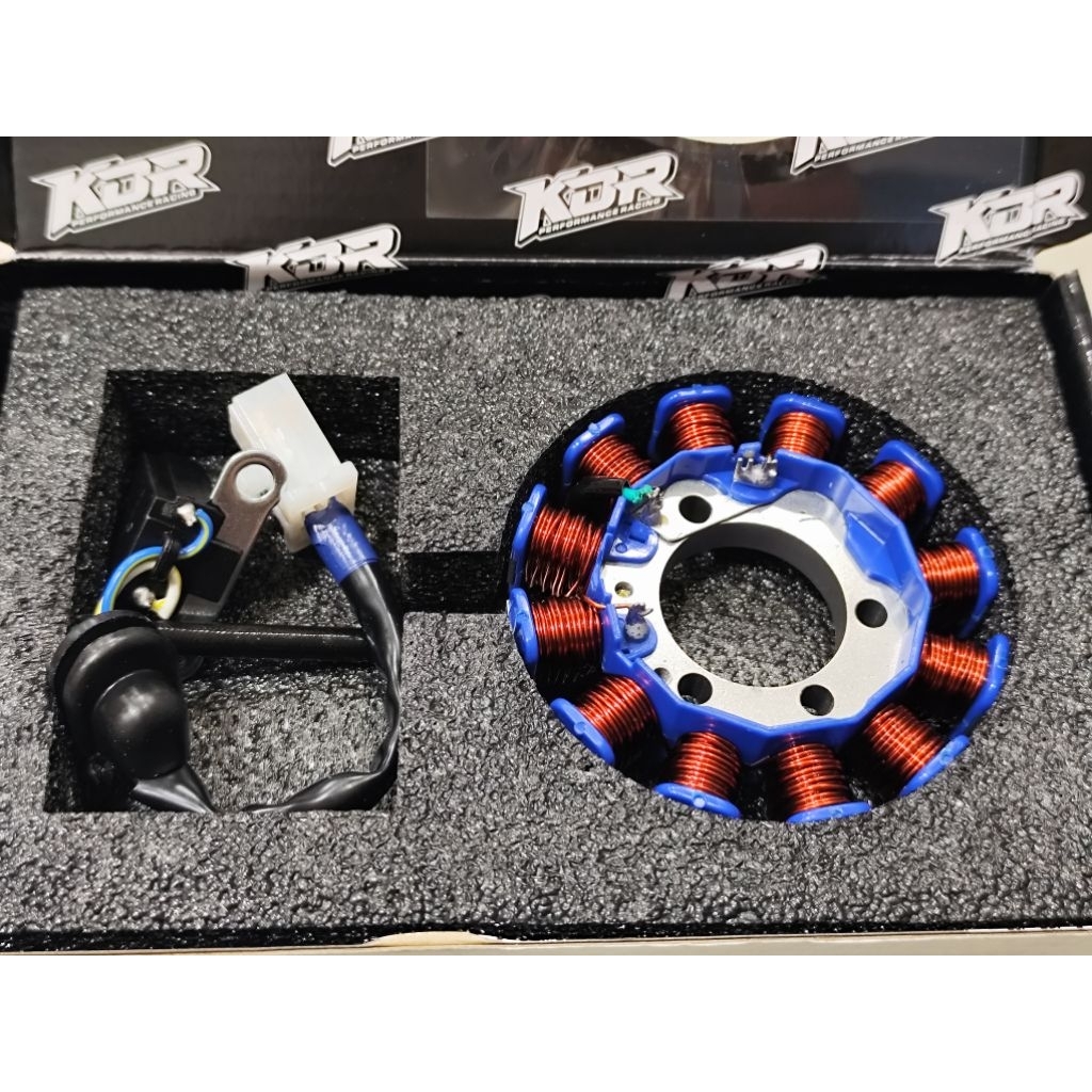 มัดไฟ KDR S4 พร้อมพันเซอร์ ใส่ฝาแคร้ง 125i ปลาวาฬ