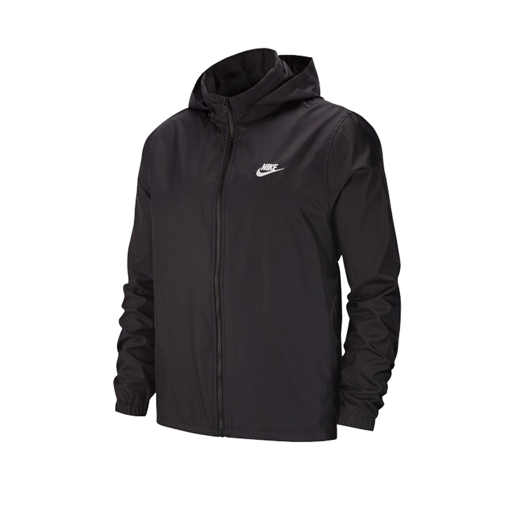 แจคเกตผ้าร่ม มีฮู้ด กันลม ไน กี้ Sportswear Woven Hooded Windbreaker Jacket (AR2238-010)