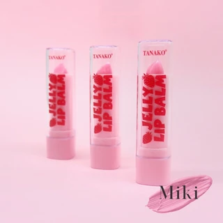 {24แท่ง} TANAKO Strawberry Jelly Lip Balm ลิปบาล์มมีสี บำรุงริมฝีปาก กลิ่นสตรอว์เบอร์รี่ no.0509
