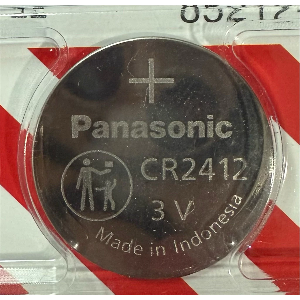 Panasonic CR2412 3V Lithium แพค1ก้อน TOYOTA
