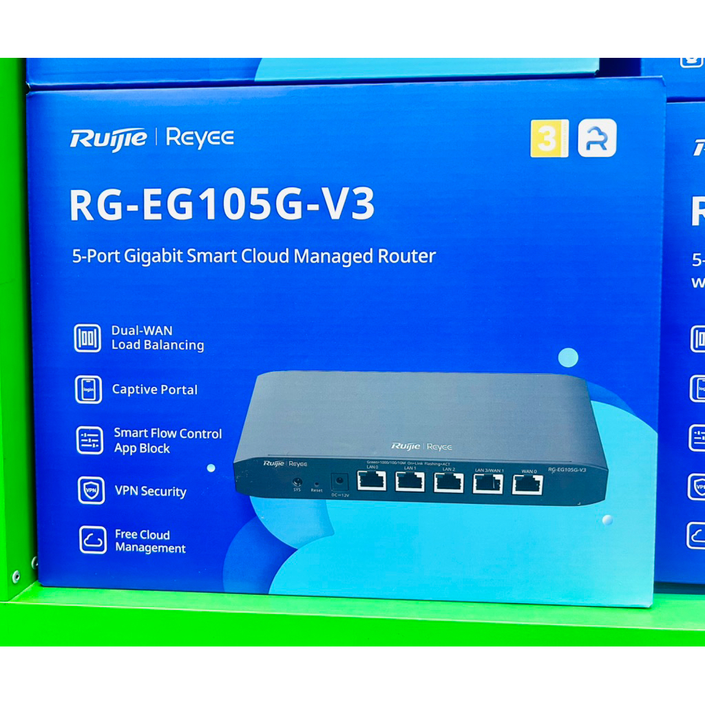 RG-EG105G-V3 Cloud Managed Router Ruijie Reyee ออกใบกำกับภาษีได้