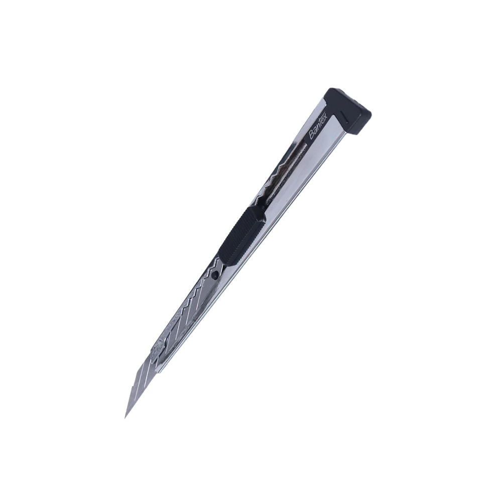 Bantex มีดคัตเตอร์ 9mm คัตเตอร์ตัดกระดาษ พกพาง่าย ล็อคอัตโนมัติ อุปกรณ์สำนักงาน Cutter Knife
