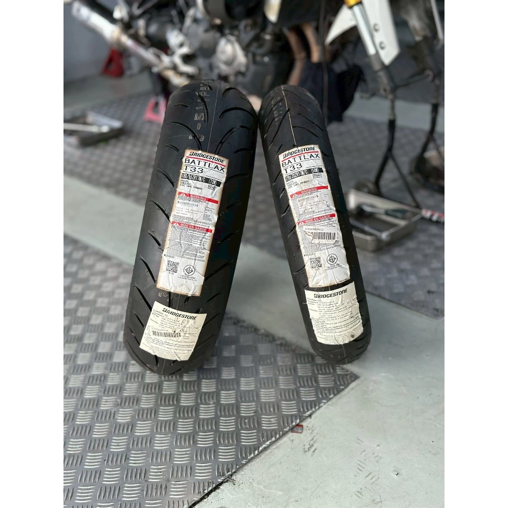 ยาง Bridgestone Battlax T33 ขอบ 17 19 นิ้ว สำหรับ RT1300 thumbnail 6