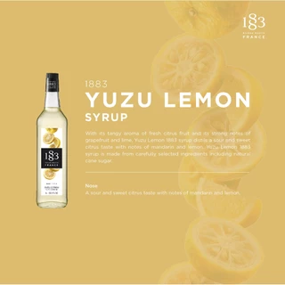 1883 น้ำเชื่อมกลิ่นยูสุ เลมอน | YUZU LEMON SYRUP 1000 ml. (SKU 4829)