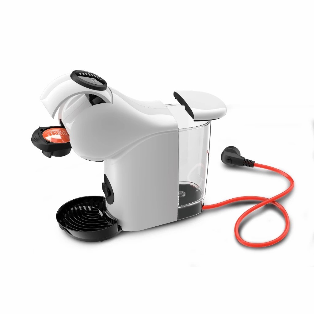 Tefal เครื่องชงกาแฟแบบแคปซูล จีนีโอ้ เอส เบสิค สีขาว รุ่น KP240166 GENIO S BASIC WHITE