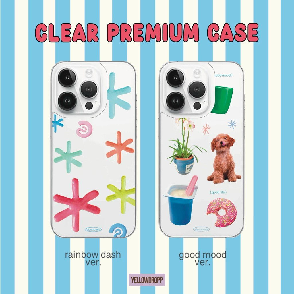 no restock! 🐕‍🦺 เคสไอโฟน rainbow dash & good mood *ไม่ใช่เคสแม่เหล็ก*