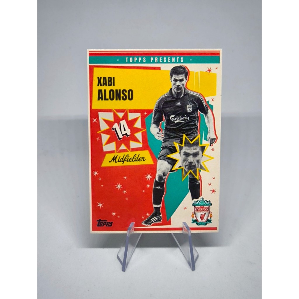 การ์ดบอล Topps Liverpool FC Official Legend Team Set Season 2024/25