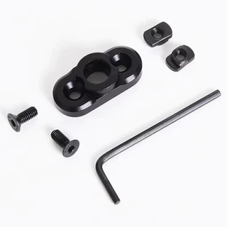 หูกระวินปลดไว M-Lok อะแดปเตอร์ปุ่มกดสําหรับ QUICK RELEASE QD สายคล้อง ติดตั้งง่าย