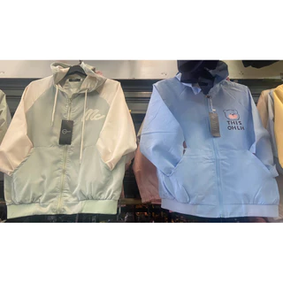 เสื้อแขนยาวผ้าร่มซับ 2 ชั้น มีฮูด ใส่ดีสบายๆ