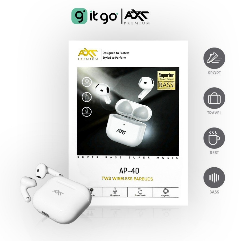 หูฟัง AXT AP-40 หูฟังไร้สายเสียงแน่น เบสแน่นทุกจังหวะ!
