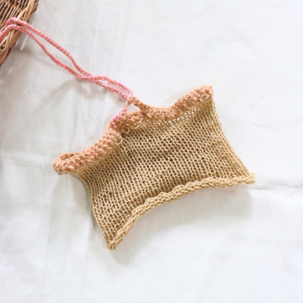 เสื้อถักไหมพรมคลองคอHandmade by Muda.Heart no.11