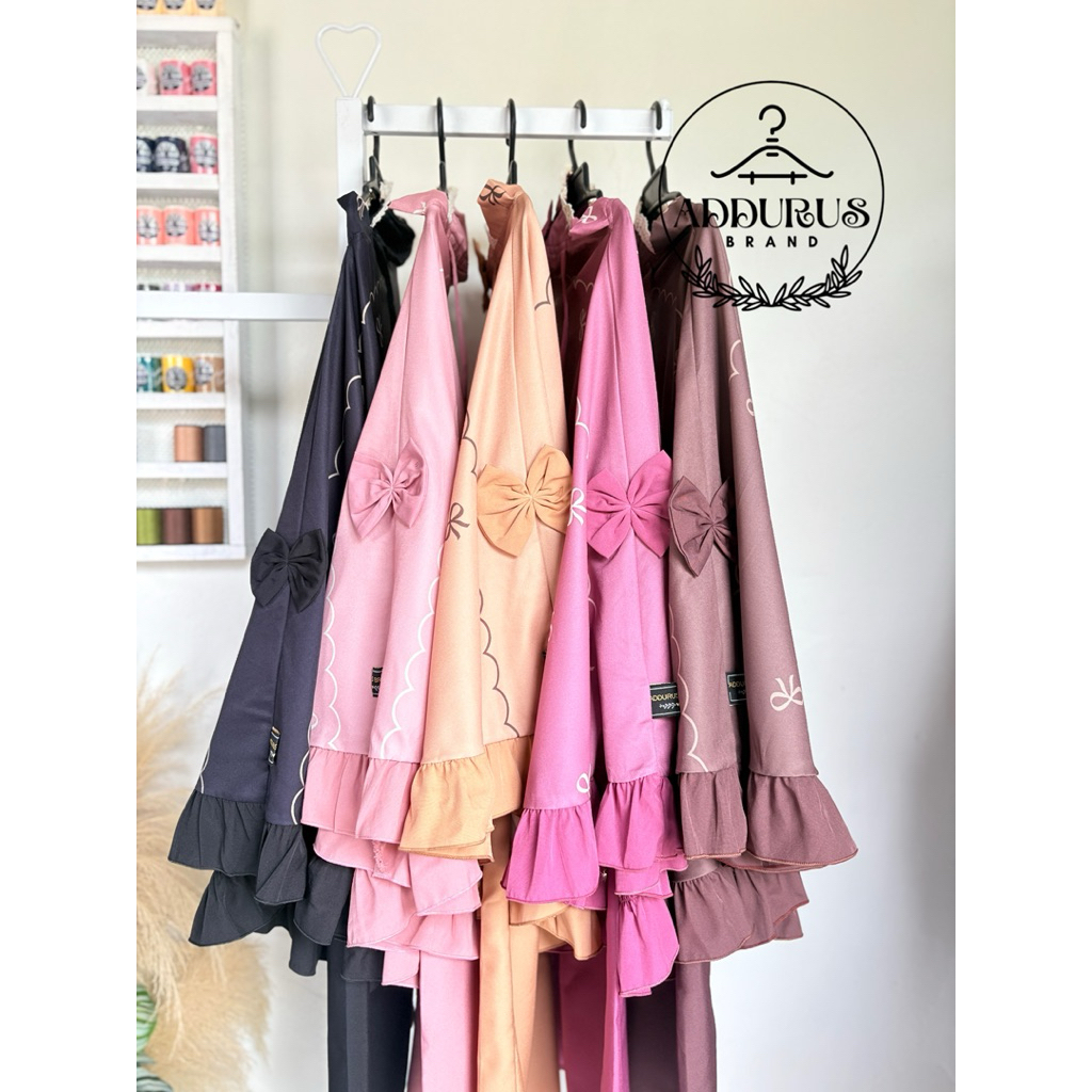 ลายโบว์ผ้าละหมาดเด็ก2-10ปี