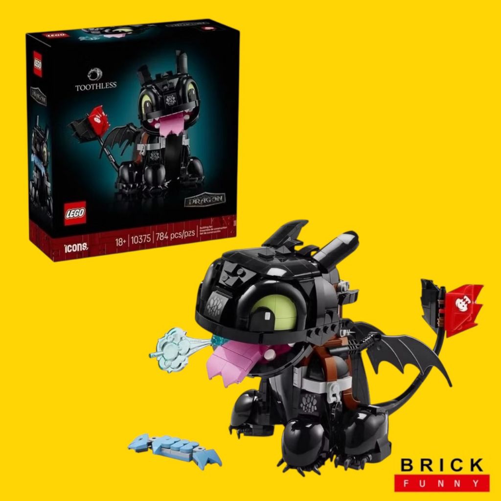 LEGO 10375 How to train your dragon Toothless