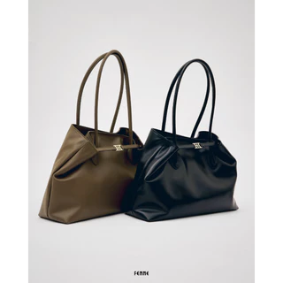 [พรีออเดอร์ ส่ง 30 สิงหา] Maven Tote bag หนังแท้ ปรับได้ 3 ทรง กระเป๋าใส่ไอแพด laptop 13"-15"