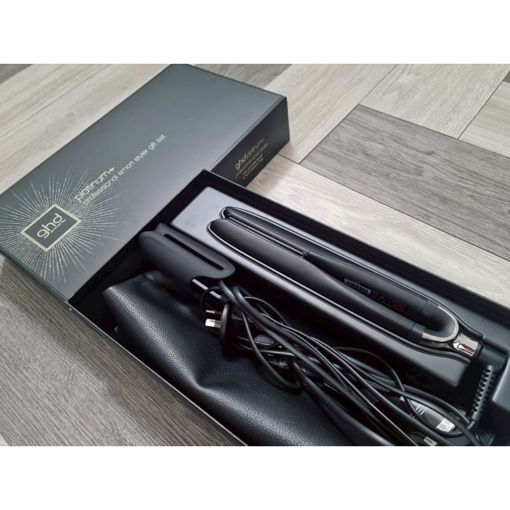 GHD Platinum+ Professional hair straightener (26mm Plate) Black [used] แถมฟรี! Lesasha อันจิ๋ว