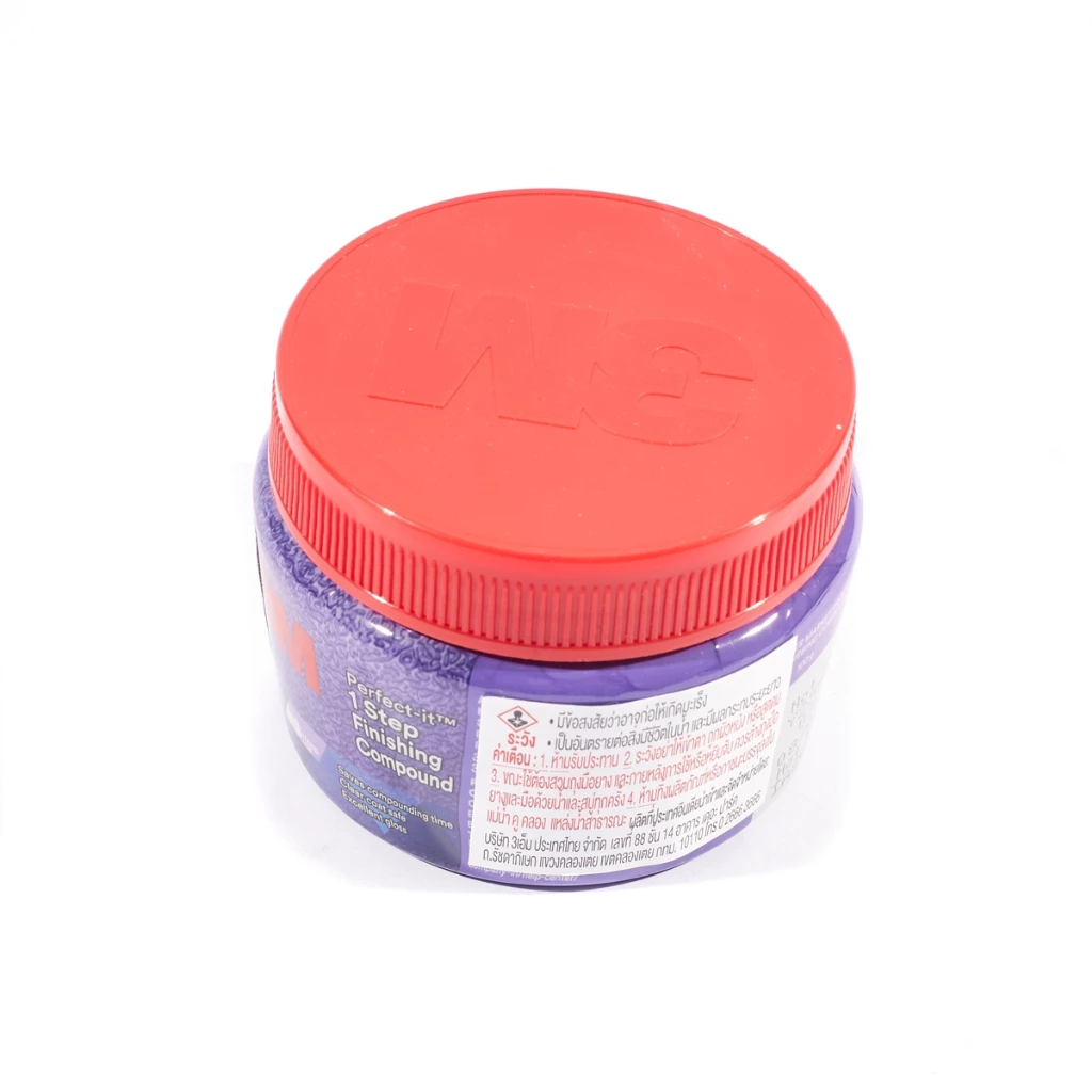 3M น้ำยาขัดสี ลบรอยขนแมว 100 กรัม รุ่น 1 STEP FINISHING COMPOUND รวมขั้นตอนขัดหยาบและขัดละเอียดไว้ในขั้นตอนเดียว thumbnail 4