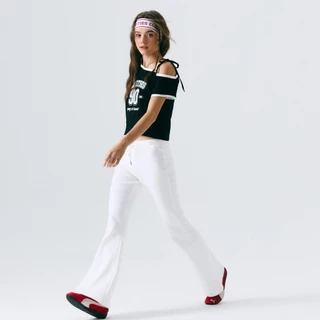 Nineties Design : Sport Club เสื้อยืด ปาดไหล่ รุ่น Navia เสื้อปาดไหล่ข้างเดียว