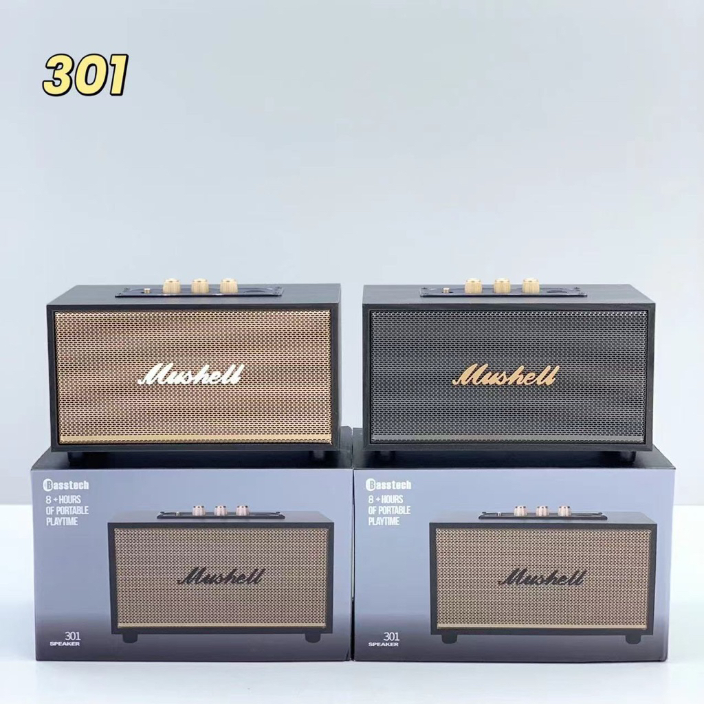 มาใหม่ 🔥ลำโพงบลูทูธไร้สายXM-301ดีไซน์สไตล์มินิมอล Wireless speaker 10W ขนาดพกพาสะดวก