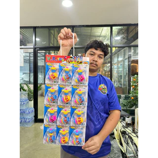 (ขายส่งยกแผง12ชิ้น) ลูกข่าง ของเล่นเด็ก ลูกข่างมีไฟ No.1699-3