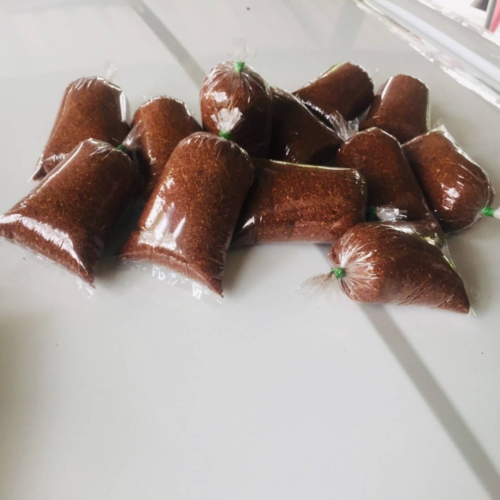 ตุ้มตอนกิ่งขุยมะพร้าวหมักน้ำส้มควันไม้เร่งรากติดไว 1 ชุด 12 ตุ้ม