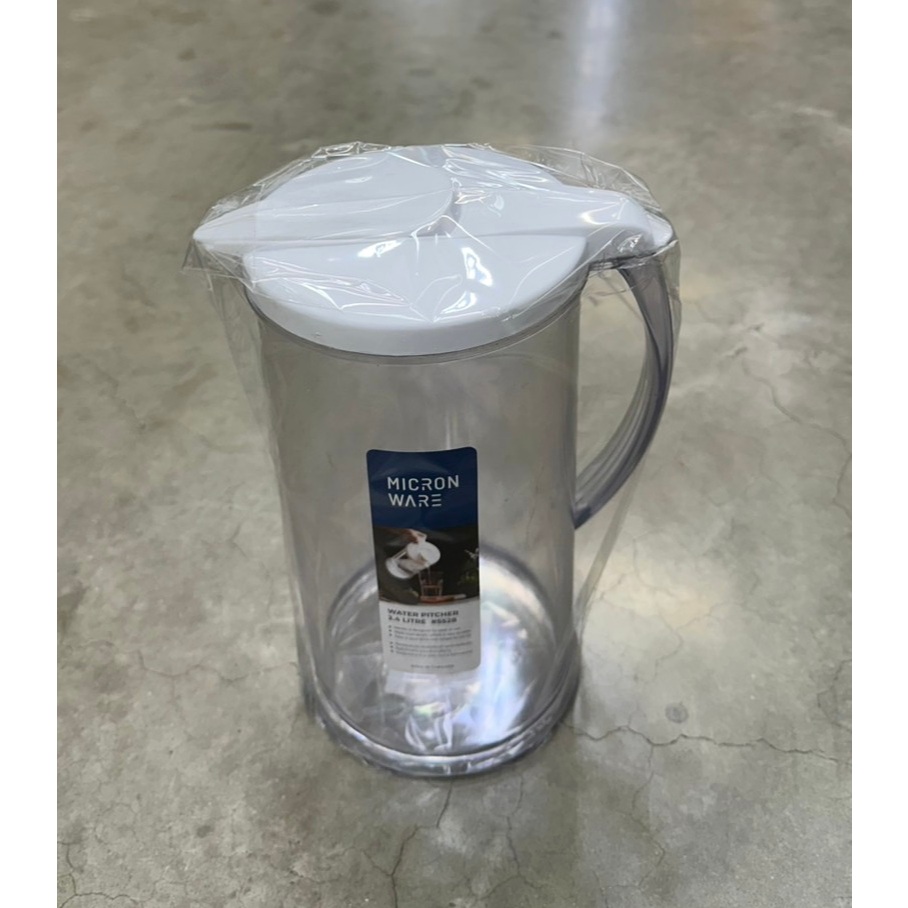 เหยือกบรรจุน้ำ เหยือกน้ำอะคริลิค เนื้อใส Super Lock   ปราศจากสารก่อมะเร็ง (BPA Free) รุ่น 5528 รุ่น 5518 5528