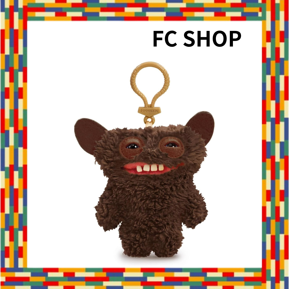 [Fuggler] Fuggler (Keyring) Keyring 2nd Edition Grin Grin (Brown Fuzzy) Grin Grin - Brown Fuzzy Keyc