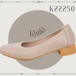 สินค้าพร้อมส่ง K22250-9 รองเท้ารักสุขภาพ หัวตัด สูง1นิ้ว