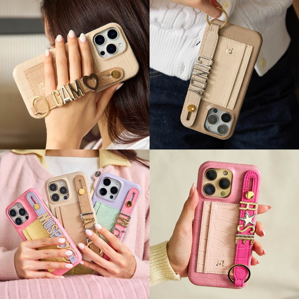 (16 series)MUSE 3Tone Hand Strap Phone Case
