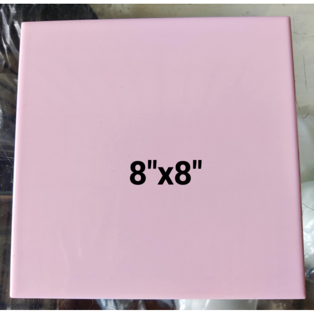 กระเบื้องปูผนัง8“x8"SOSUCOชมพู(ขั้นต่ำ10แผ่น)