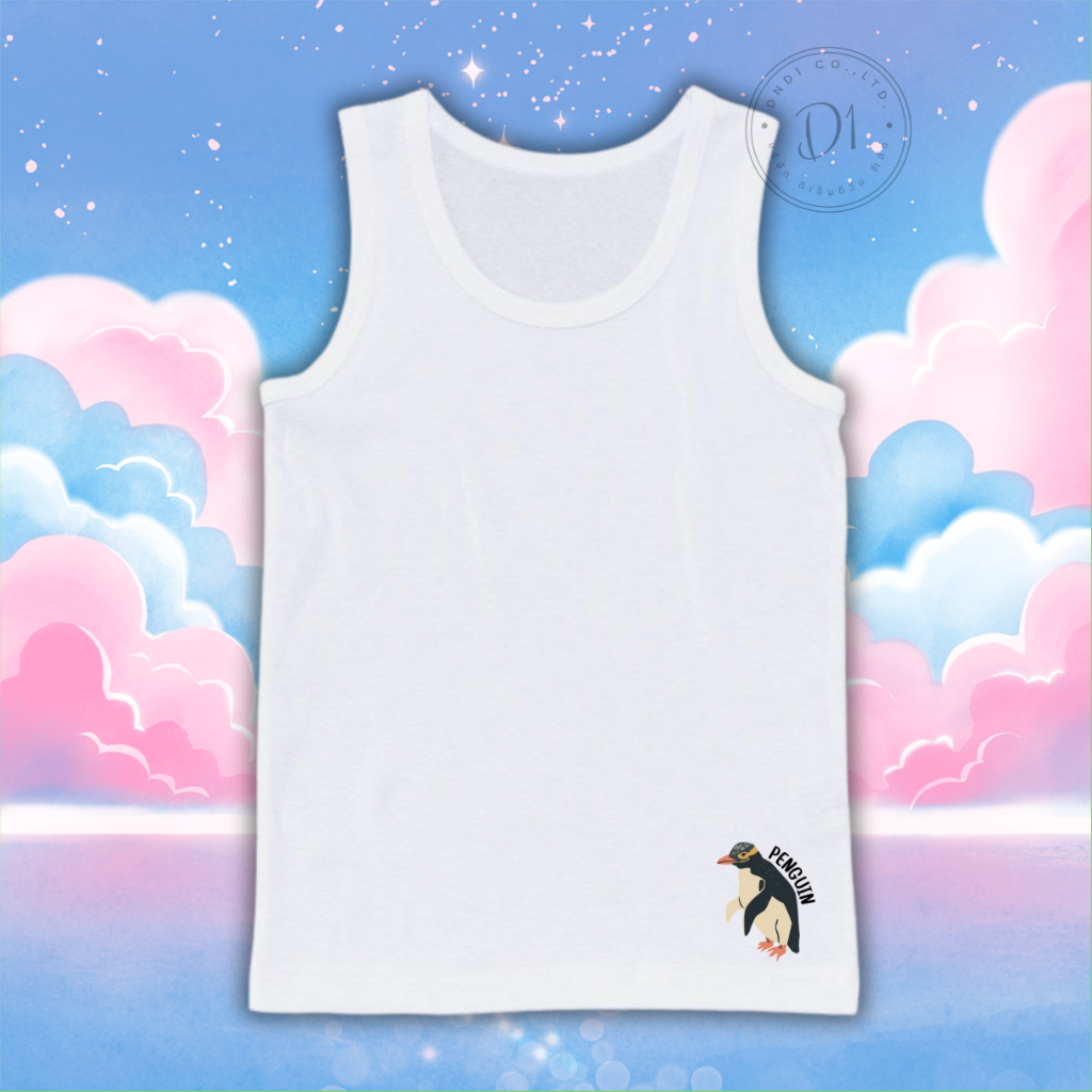 เสื้อกล้าม ลายสัตว์ป่า เสื้อซับในเด็ก ไซส์2-13ขวบ ใส่ได้ ผ้านุ่มระบายอากาศได้ดี ซักแล้วไม่ยับ - รูปที่ 3