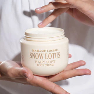 MADAME LOUISE - Snow Lotus Baby Soft Body Cream (300g) มาดามหลุยส์ สโนว์ โลตัส เบบี้ซอฟท์ บอดี้ครีม