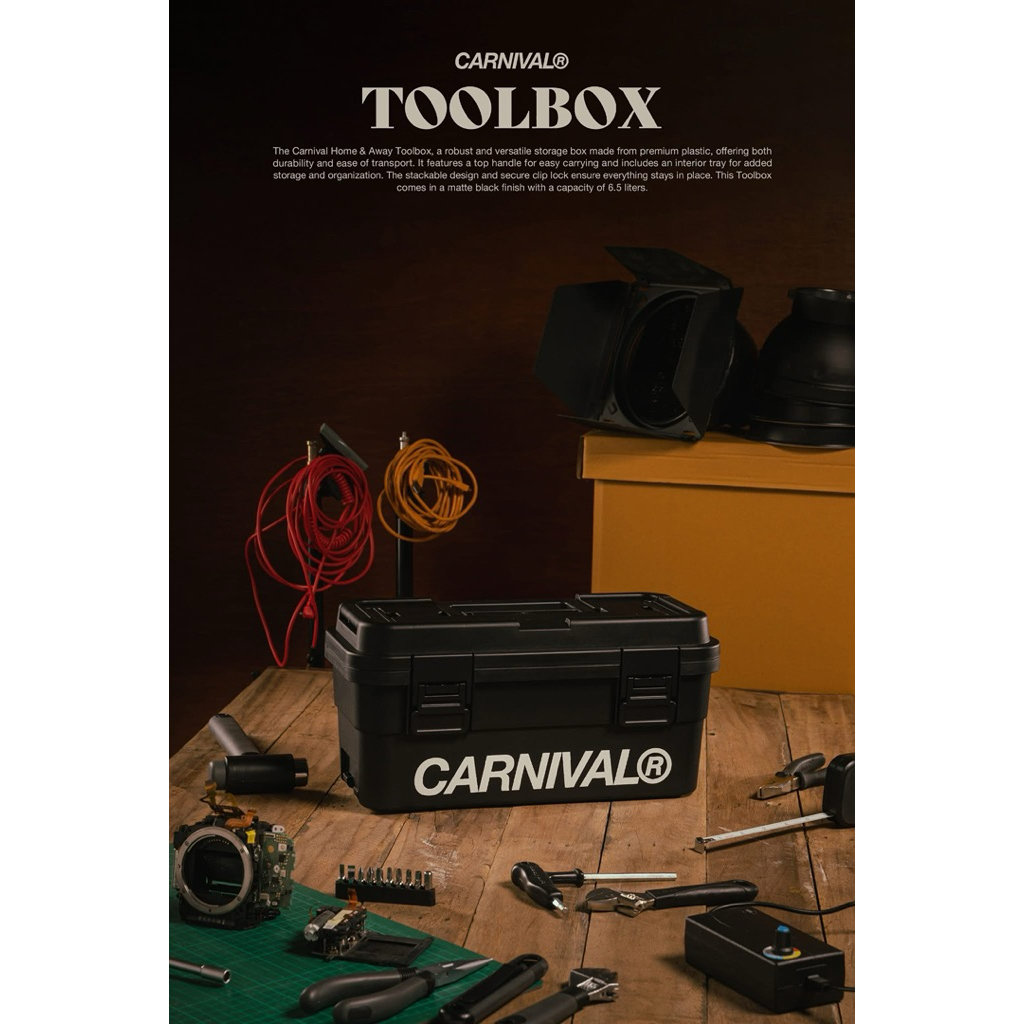 [ของแท้ 💯%] CARNIVAL HOME & AWAY TOOLBOX