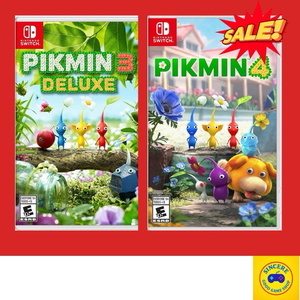 Pikmin 3 / Pikmin 4 Nintendo Switch (มือ 1 )